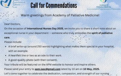Call for Commendations