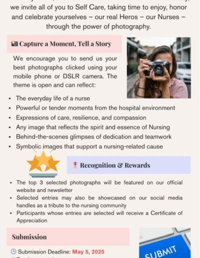 International Nurses Day Competition - Through your lenses
